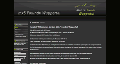 Desktop Screenshot of mx5-freunde.com